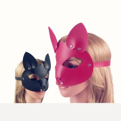 sm63 mouse blindfold halloween cosplay leather mask