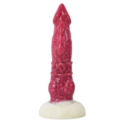 white base hellfire silica gel dildo 11