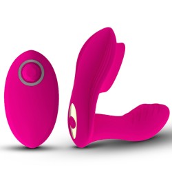 ollie silicone g spot vibrator with licker